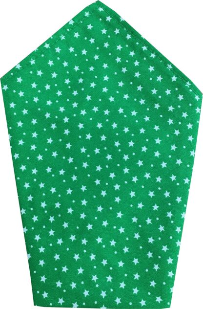 100% Cotton Christmas Stars & Snow Cummerbund Sets (Includes Bow Tie & Hanky) - Image 4