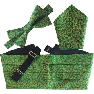 Christmas Cummerbund Sets (Including Bow Tie & Hanky)