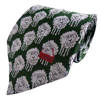 Cymru Wales Welsh Sheep Neck Tie - Image 2