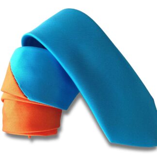 Gary Numan Style Two Tone Retro Skinny Ties