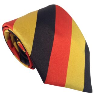 Germany National Flag Tie - Football Stripes