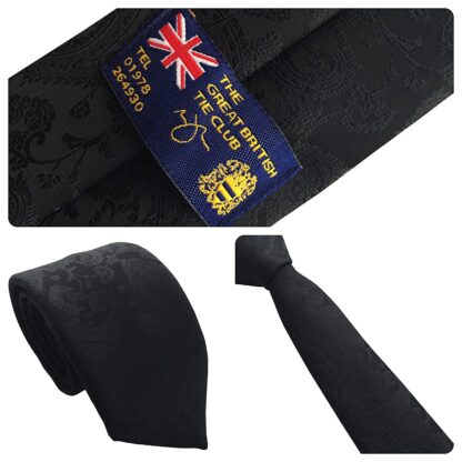 Mens High Quality Paisley Neck Ties - Image 3
