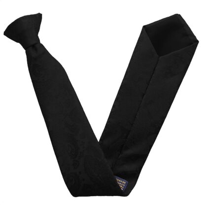 Mens Paisley Clip-On Neck Ties - Image 3