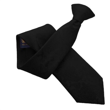 Mens Paisley Clip-On Neck Ties - Image 5