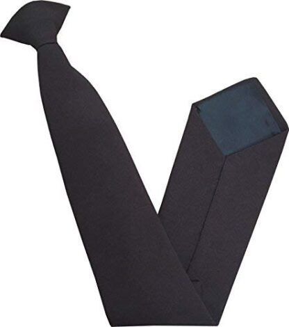 Mens Plain Clip On Ties (Great British Tie Club)