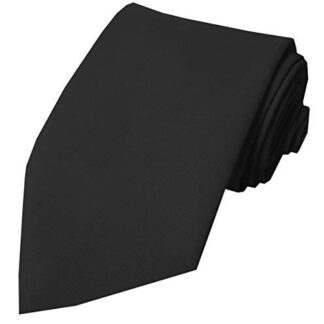 Mens Plain Matt Standard Length Neck Ties