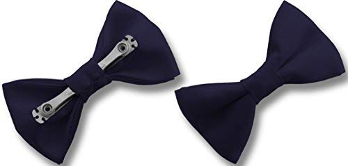 Younger Boys 14 inch Shorter Length Satin Clip On Ties by Great British Tie Club
