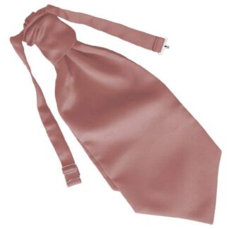 Mens Satin Wedding Ruche Cravats