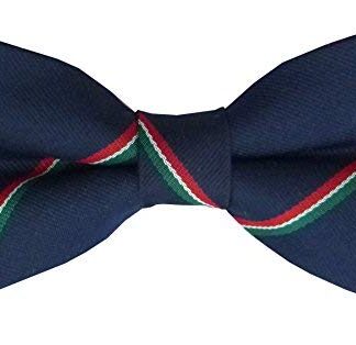 Merchant Navy (Ready-Tied) Regimental Bow Tie