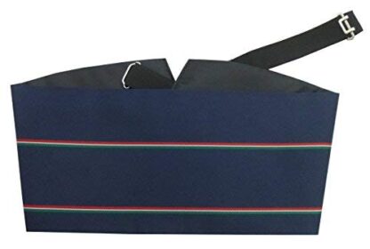 Merchant Navy Regimental Cummerbund & Bow Tie