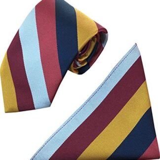 RAF Stripe Regimental Tie & Hanky Set
