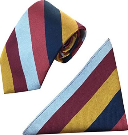 RAF Stripe Regimental Tie & Hanky Set