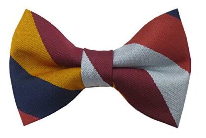 Royal Air Force RAF Stripe (Ready-Tied) Regimental Bow Tie