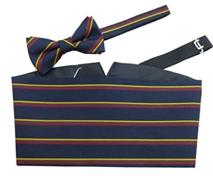Royal Marines Regimental Cummerbund & Bow Tie