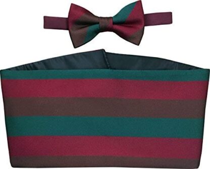 Royal Tank Regiment Cummerbund & Bow Tie Set