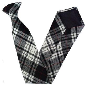 Scottish Menzies Tartan Clip On Neck Tie