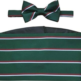 Staffordshire Regiment Cummerbund & Bow Tie Set