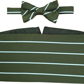 The Green Howards Regimental Cummerbund & Bow Tie Set