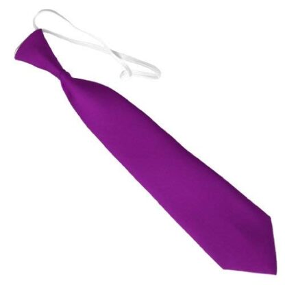 Children's Kids Boys Elasticated Satin Neck Ties - Image 18