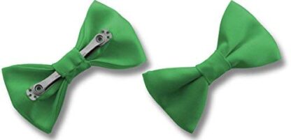 Mens Satin Clip-On Bow Ties - Image 7