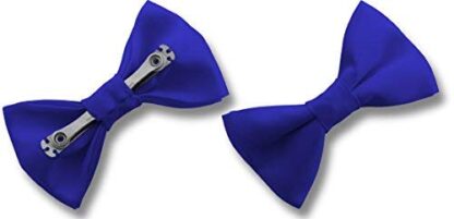 Mens Satin Clip-On Bow Ties - Image 12
