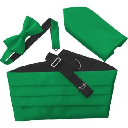 Mens Satin Cummerbund Sets (Including Bow Tie and Hanky) - Image 10
