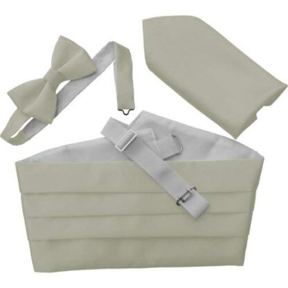 Mens Satin Cummerbund Sets (Including Bow Tie and Hanky) - Image 13