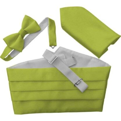 Mens Satin Cummerbund Sets (Including Bow Tie and Hanky) - Image 16