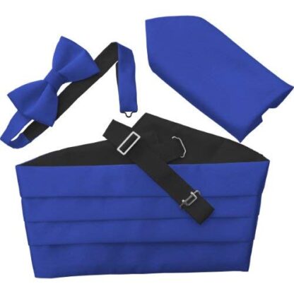 Mens Satin Cummerbund Sets (Including Bow Tie and Hanky) - Image 21