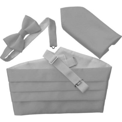 Mens Satin Cummerbund Sets (Including Bow Tie and Hanky) - Image 22