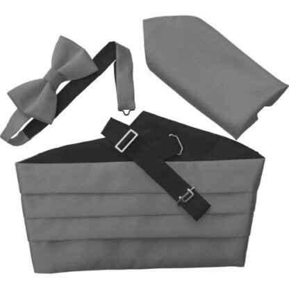 Mens Satin Cummerbund Sets (Including Bow Tie and Hanky) - Image 23