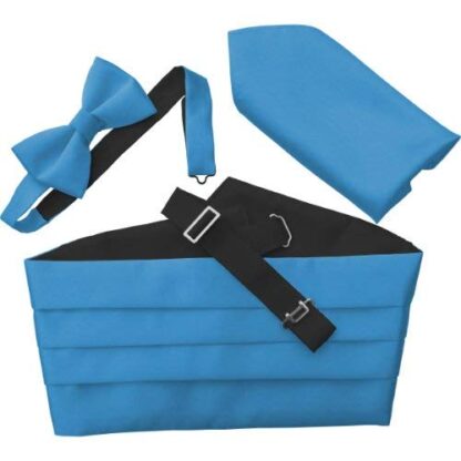 Mens Satin Cummerbund Sets (Including Bow Tie and Hanky) - Image 5