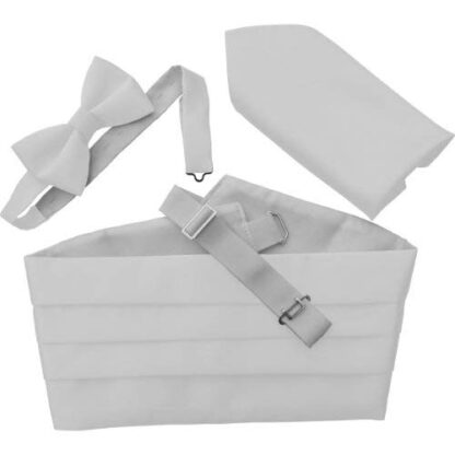 Mens Satin Cummerbund Sets (Including Bow Tie and Hanky) - Image 24
