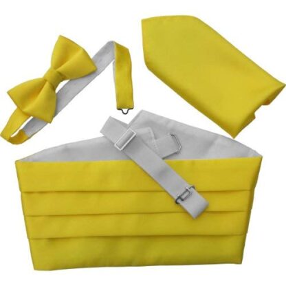 Mens Satin Cummerbund Sets (Including Bow Tie and Hanky) - Image 25
