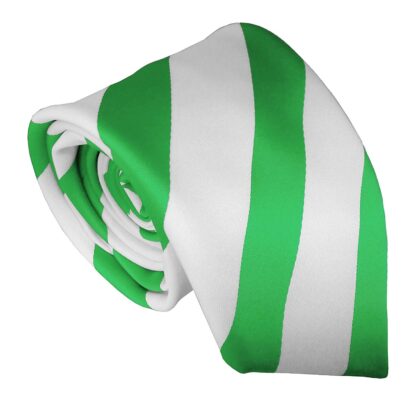 Football Team Colours Striped Mens Ties - Image 3