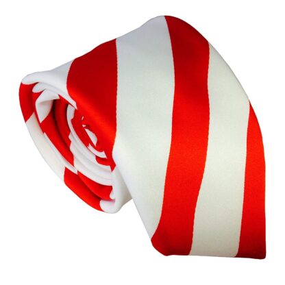 Football Team Colours Striped Mens Ties - Image 4