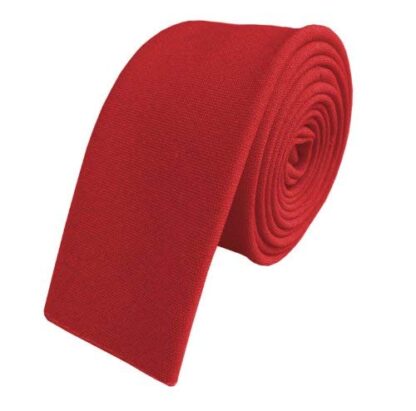 Skinny Square Tipped Ties - Various Colours - Image 7