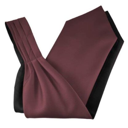 Satin 'Under Shirt' Ascots - Various Colours - Image 5