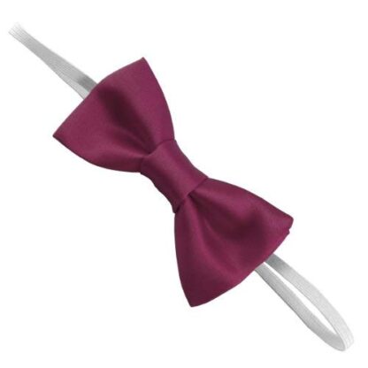 Childrens Satin Elastic Bow Ties - Image 12