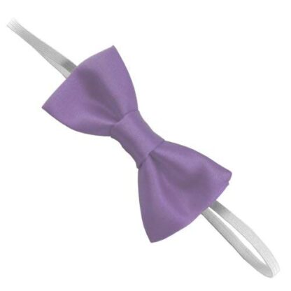 Childrens Satin Elastic Bow Ties - Image 19