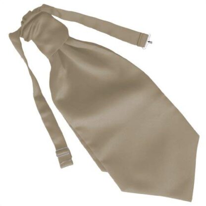 Mens Satin Wedding Ruche Cravats - Image 8
