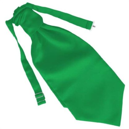 Mens Satin Wedding Ruche Cravats - Image 10