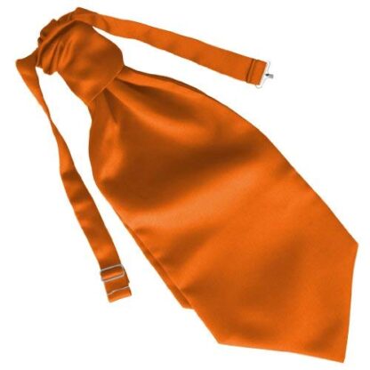 Mens Satin Wedding Ruche Cravats - Image 19