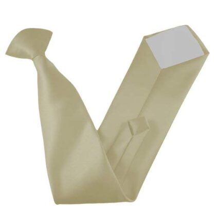 Italian Satin Skinny Thin Clip On Ties - Image 10
