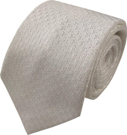 Mens Premium Woven Houndstooth Wedding Ties - Image 4