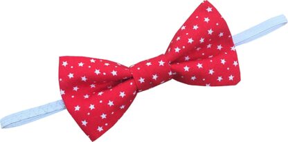 Childrens 100% Cotton Elastic Bow Ties (Christmas Theme) - Image 8