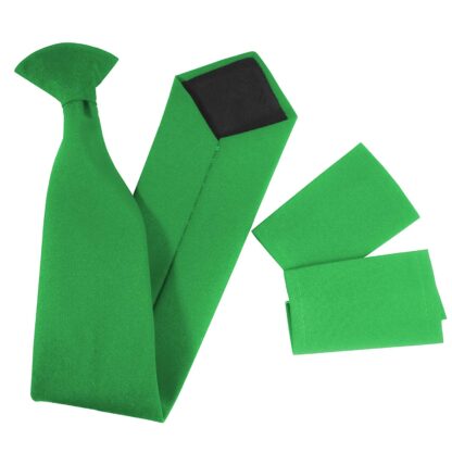 Extra Long Clip-On Ties & Epaulettes (Various Colours) - Image 6